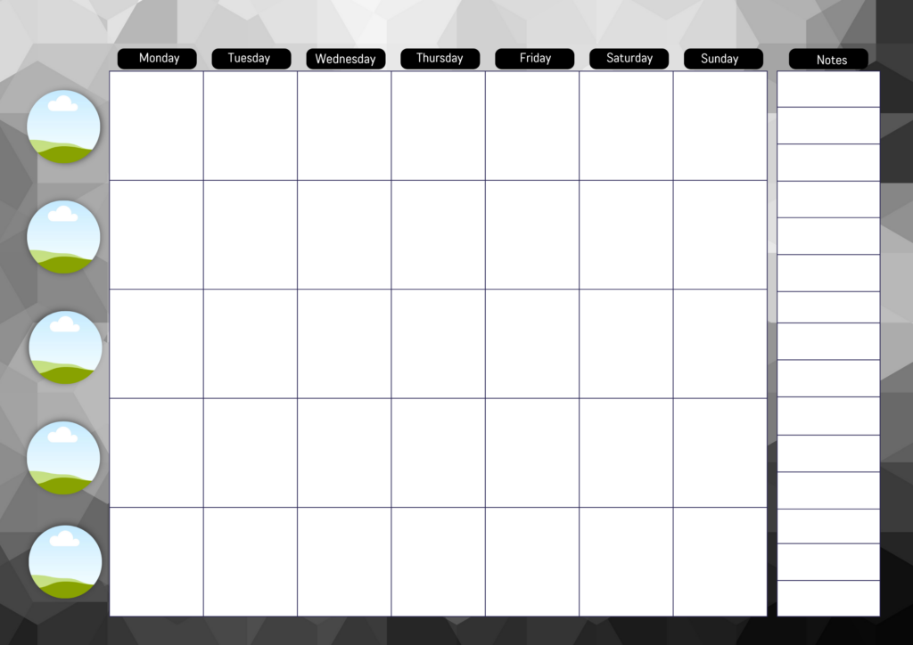 Familieplanner, weekplanner, gezinsorganisatie, Canva-template, aanpasbaar, georganiseerd leven, gezinsleven, weekplanning, aanpasbare planner, praktisch, overzichtelijk.