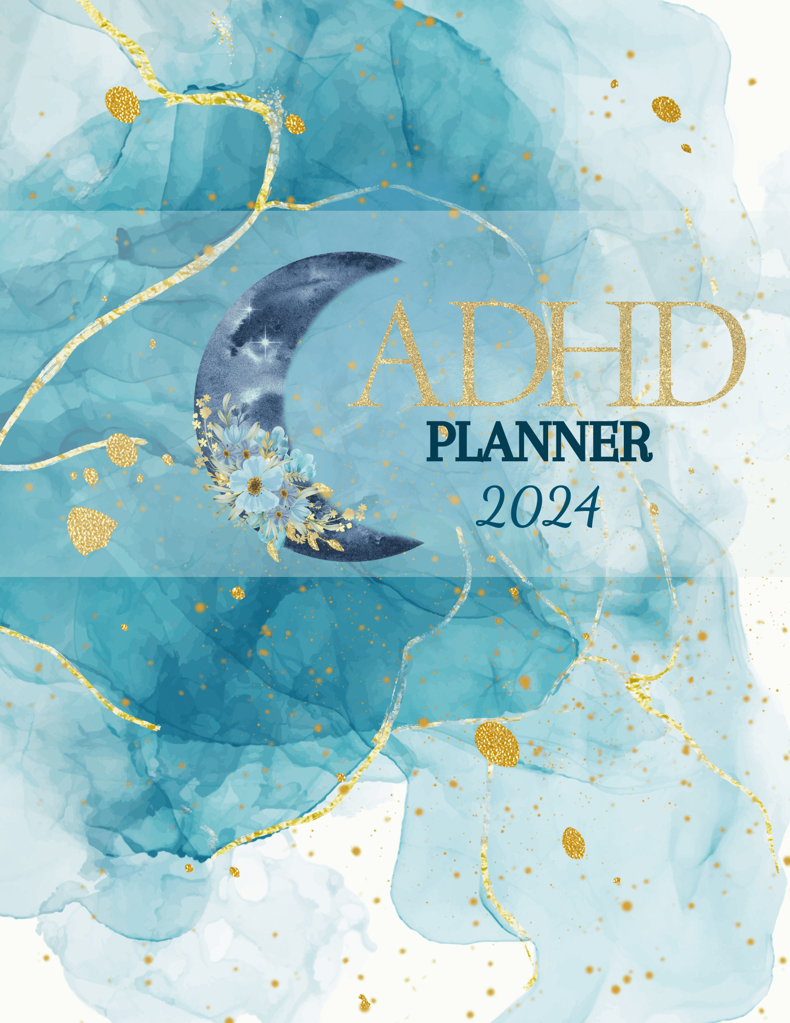 ADHD planner 2024, digital planner 2024, adhd digital planner, digital planning, journaling