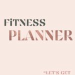Digitale fitness planner, fitness planner, fitness clipart, fitness stickers, png, journaling
