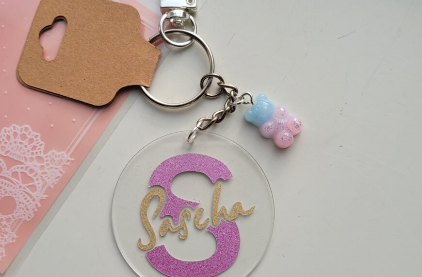 gepersonaliseerde sleutelhanger met naam