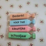 Juf en meester afscheid einde schooljaar