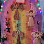 macrame engel en rendier