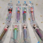 winter pen, kerst pen, siliconen kralen pen