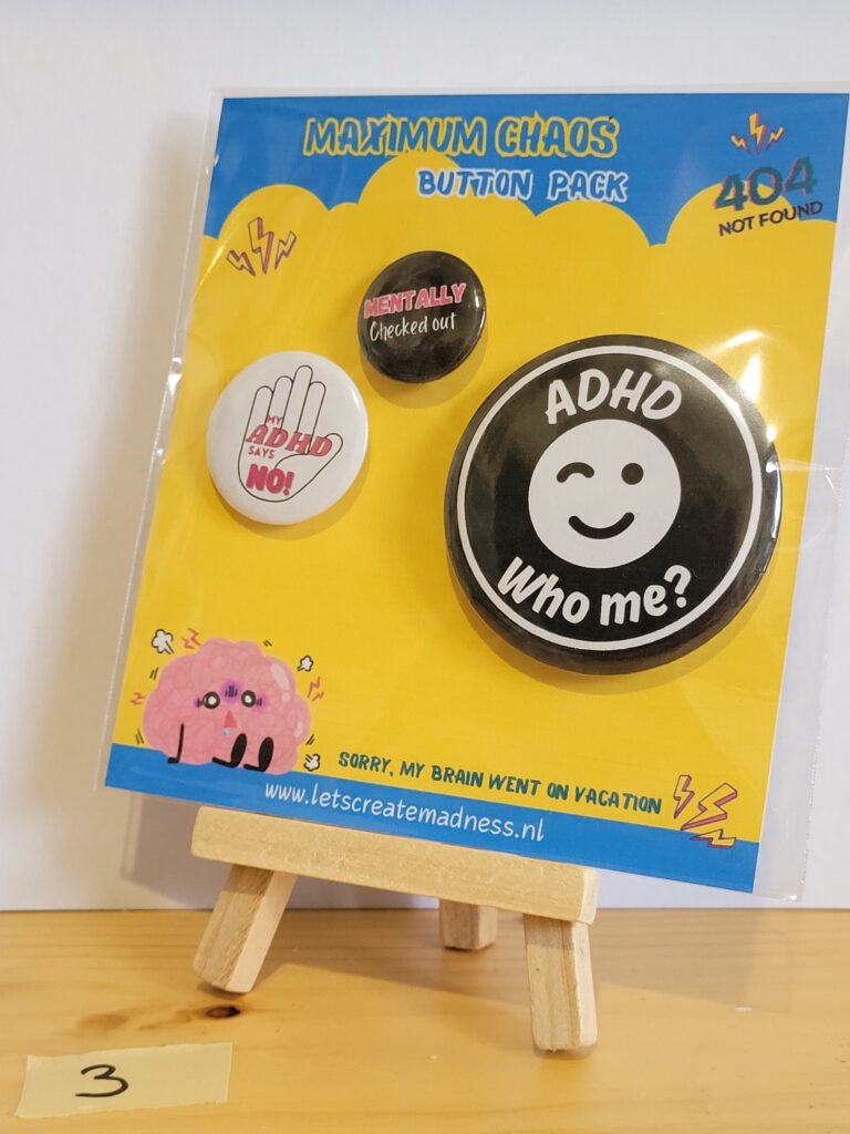 Adhd chaos button pack