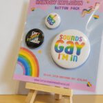 Button pack, rainbow, gay, lgbtq