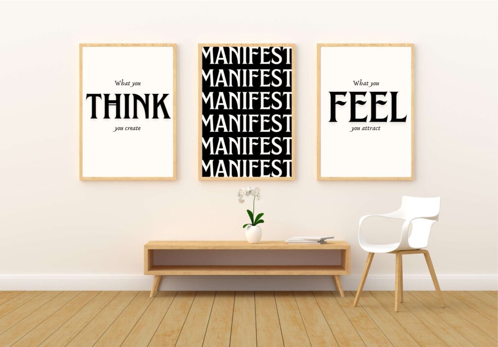 poster manifest bundel van 3, poster manifest