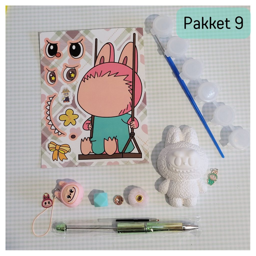 Labubu, DIY, Knutselen, kinderen, Labubu knutselen