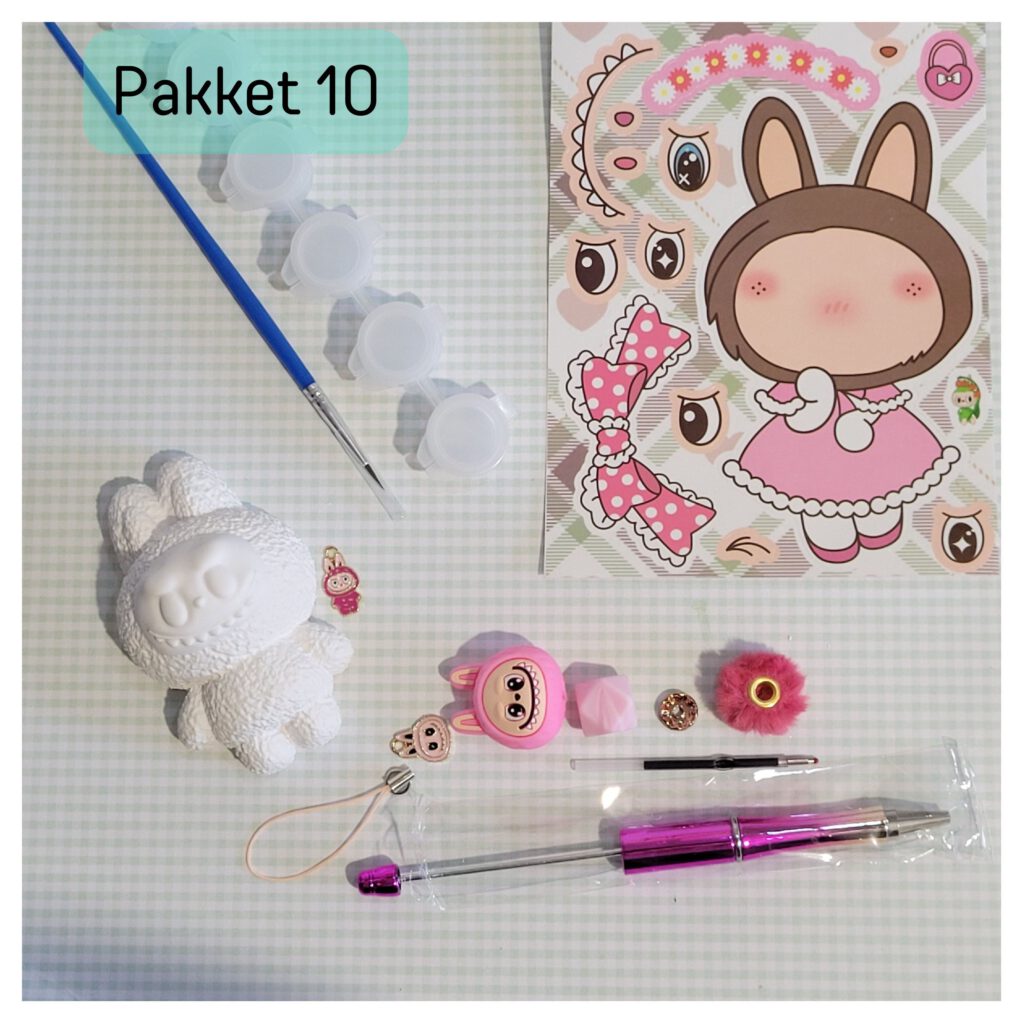 Labubu, DIY, Knutselen, kinderen, Labubu knutselen