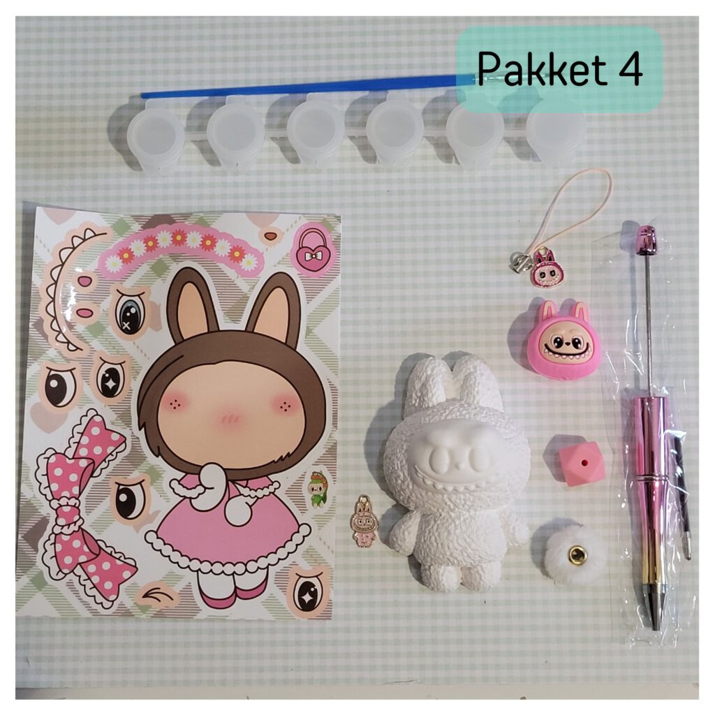 Labubu, DIY, Knutselen, kinderen, Labubu knutselen