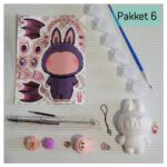 Labubu, DIY, Knutselen, kinderen, Labubu knutselen