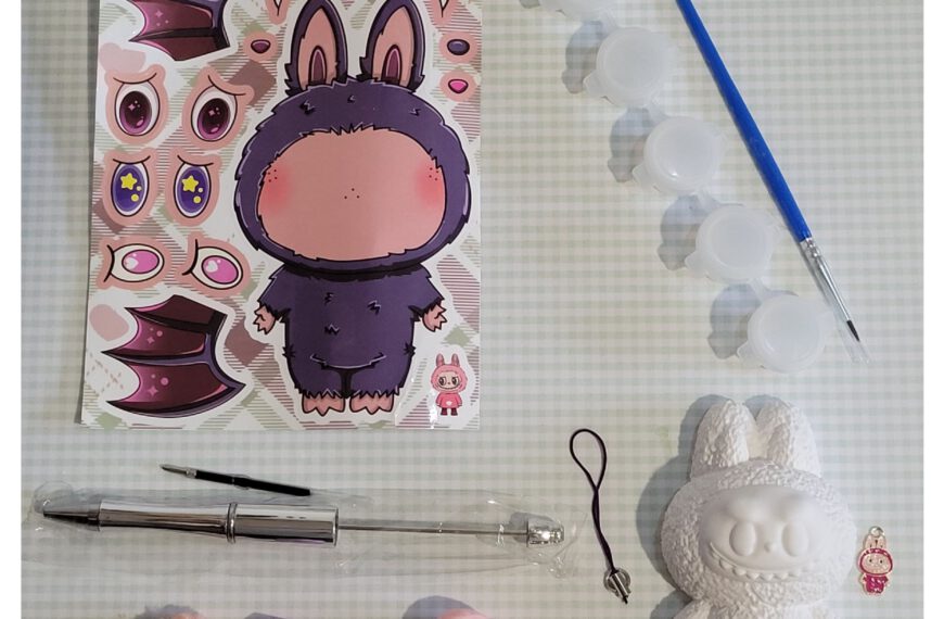 Labubu, DIY, Knutselen, kinderen, Labubu knutselen