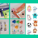 tandenpoets zandloper, tandenborstel met etui, poetsstickers, tandjes stickers, poetsschema kinderen, tandenpoetsen leuk maken, cadeau kind, kraamcadeau, Sinterklaas cadeau kind, tandenborstel kind, 2 minuten poetsen, gepersonaliseerd cadeau kind
